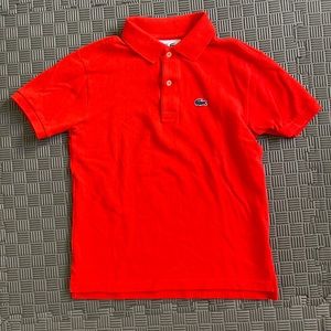 Boys Lacoste polo shirt